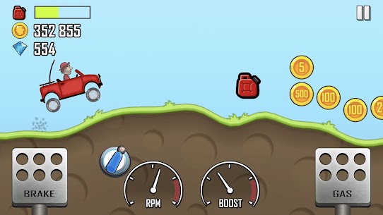 تحميل لعبة Hill Climb Racing مهكرة 2024 للاندرويد 1