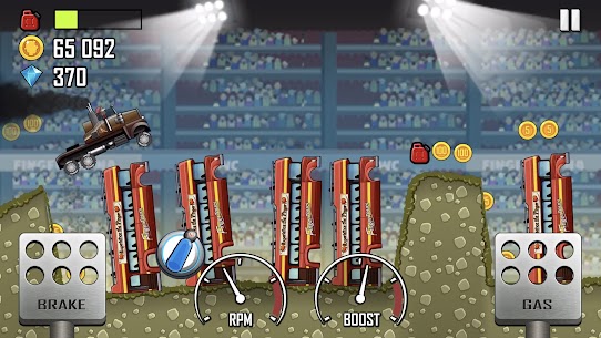 تحميل لعبة Hill Climb Racing مهكرة 2024 للاندرويد 4