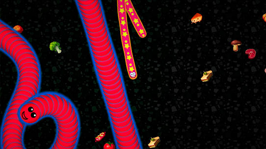 تحميل لعبة Worms Zone مهكرة للاندرويد من ميديا فاير 4