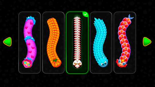 تحميل لعبة Worms Zone مهكرة للاندرويد من ميديا فاير 2